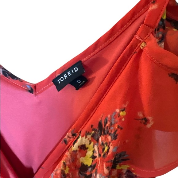 Sexy “Torrid” Off Shoulder Dress Sz 0X . - Picture 6 of 7